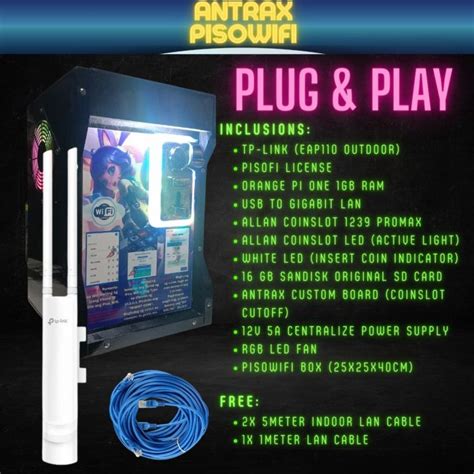 Antrax Piso WiFi With Outdoor Antenna .